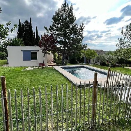Сasa de vacaciones Le Cube Des Garrigues Vallérargues